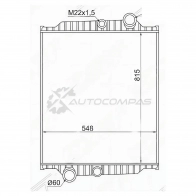 Радиатор VOLVO FL6 91-99 MT SAT F KTV694 1422834313 VL00081