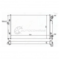 Радиатор VW GOLF 91-03 SAT 6LI EFF ST010017 1440989414