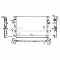 Радиатор VW MULTIVAN/TRANSPORTER T5 2.0TD 10