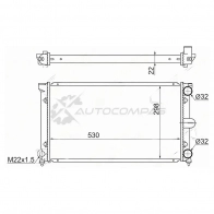 Радиатор VW PASSAT B3 1.6/1.8 88-93 SAT 1422832887 SGVW0001 G 40ELJ
