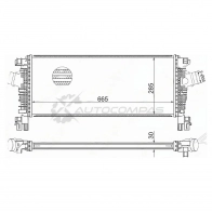 Радиатор интеркулера CHEVROLET CRUZE/OPEL ASTRA J 09- A/T SAT OU 5A5 ST1302148 1422819026