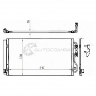 Радиатор кондиционера BMW 1-SERIES F20/F21 11-/3-SERIES F30 11-18 SAT 1440989425 ST470014 M B3ZN