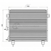Радиатор кондиционера CHERY TIGGO 05 SAT QWH LF 1422798951 STCH013940