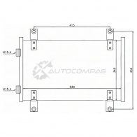 Радиатор кондиционера CITROEN JUMPER/FIAT DUCATO/PEUGEOT BOXER 94 SAT 1422799793 STPG943940 8 IQOQAB