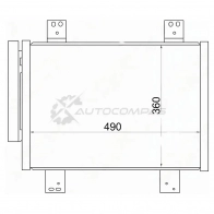 Радиатор кондиционера DAIHATSU TERIOS/BE-GO J2E 06 SAT UN PWS3 STDA013940 1440515031