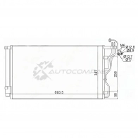 Радиатор кондиционера HYUNDAI I40 11 SAT 1440522623 STHN413940 W0N 3HHW