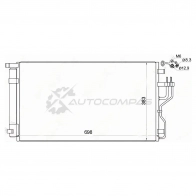 Радиатор кондиционера HYUNDAI IX35/KIA SPORTAGE 10 SAT B7H 9CE 1422805443 STHY143940