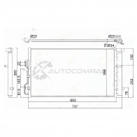 Радиатор кондиционера HYUNDAI TUCSON/KIA SPORTAGE 15 SAT STHY15394A0 AZC4S 5 1440522512