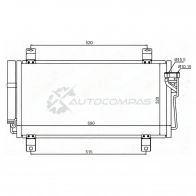 Радиатор кондиционера MAZDA 6/ATENZA GH 07 SAT 1422810001 STMZ253940 4TB EU