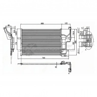 Радиатор кондиционера MAZDA3/AXELA 03-08/MAZDA5/PREMACY 05 SAT 78 TPT STMZV7394A0 1422809998