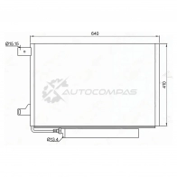 Радиатор кондиционера Mercedes A-CLASS W169 04-12 SAT STMB043940 J2AZ5C 4 1440530137