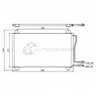 Радиатор кондиционера MERCEDES SPRINTER 95-05