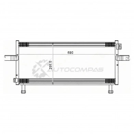 Радиатор кондиционера NISSAN AVENIR/EXPERT W11 99-07 SAT STNYA13940 I6 AP5E 1422815486