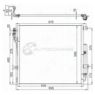 Радиатор кондиционера RANGE ROVER SPORT/DISCOVERY IV 5.0 10 SAT 1440525813 STLR05394C0 47S D1E