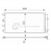 Радиатор кондиционера RENAULT DUSTER 1,5D 10 SAT LC0PG O STRND13940 1422819935