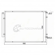 Радиатор кондиционера Toyota HARRIER 05-12/HIGHLANDER/KLUGER 05-07/LEXUS RX400H/330 3MZ 05-09 SAT STLX46394B0 Q1TI Q 1422826706