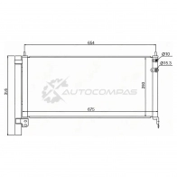 Радиатор кондиционера Toyota PRIUS ZVW3 09-/LEXUS CT200H 10 SAT O 65OR STTYZ303940 1422824107