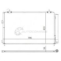 Радиатор кондиционера Toyota RAV4 A4 13 SAT RK BKATP 1422826167 STTYY43940