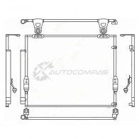 Радиатор кондиционера Toyota SEQUOIA UCK6/TUNDRA K5 07 SAT JEUV 4I 1422823451 STTYU53940