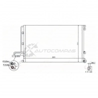 Радиатор кондиционера VOLVO C30 06- /S40/V50 2.4/2.5T 03 SAT 1422834314 STVL073940 Z SH3K