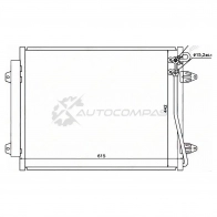 Радиатор кондиционера VW PASSAT B6 1.8/1.8T/2.0T/3.2/3.6 05-10 // PASSAT B7 1.8T/2.0T/2.0TD 10- // P SAT 1422832516 DEJ VA14 STVW043940