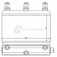 Радиатор печки, теплообменник BMW 5 E60/E61 03- /6 E63/E64 04