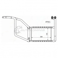 Радиатор печки, теплообменник FORD TRANSIT 14 SAT STFDR83950 D E2K1H6 1440516401