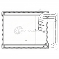Радиатор печки, теплообменник HYUNDAI SONATA 04-09/KIA MAGENTIS 06-10 SAT STHN203950 G 5R26 1422805453