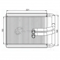 Радиатор печки, теплообменник HYUNDAI TUCSON/KIA SPORTAGE 03 SAT M7Z1 W 1422806996 STHN503950