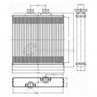 Радиатор печки, теплообменник MERCEDES C-CLASS W 204 07-/CLS-CLASS W 218 10-/E-CLASS W 207 09-/E-CLASS W SAT WUUHC F5 STMD103950 1422811628