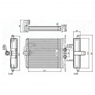 Радиатор печки, теплообменник MERCEDES-BENZ S-CLASS W140/S140 91-98 SAT 1440530222 7 Z9TX6B STMD453950