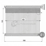 Радиатор печки, теплообменник RENAULT KAPTUR 16-/SANDERO 14-/LOGAN 14-/LADA VESTA 15 SAT 1IVZ 2 STDC023950 1440535994