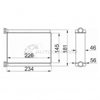 Радиатор печки, теплообменник Toyota LAND CRUISER 100 98-07 SAT 1422823257 OF7 XJ STTY903950