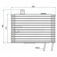 Радиатор охлаждения CVT MITSUBISHI OUTLANDER 06-/DELICA 06 SAT HNSS H ST2920A123 1422814498