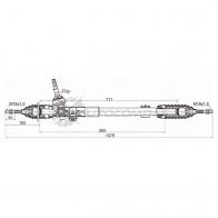 Рулевая рейка HYUNDAI IX35/TUCSON 10-13 LHD