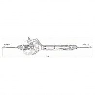 Рулевая рейка KIA SPECTRA (RUS) 00- LHD SAT O70 GK9 1422806486 ST0K2N232110