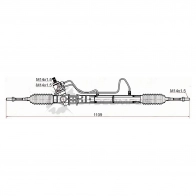 Рулевая рейка SUZUKI Grand Vitara/ESCUDO 98- RHD SAT H XLS8 ST4858065D01 1422821306