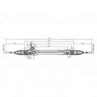 Рулевая рейка Toyota RAV4 ACA3/ASA3/GSA3 LHD SAT JMXE 3 1422823439 ST4551042080