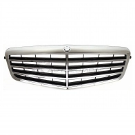 Решетка радиатора MERCEDES E-CLASS W212 09-13 черная/хром SAT 1422811110 STMD090930 K06SN X