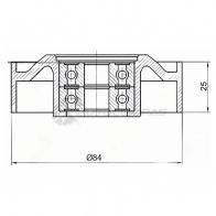 Ролик приводного ремня натяжной INFINITI FX35/G35/M35/NISSAN ELGRAND/SKYLINE (VQ25/VQ35/VK45)