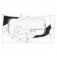 Стекло заднее с обогревом LADA X-RAY 15 SAT 1422808823 JS A7J9N SPG4591BGNIRWHX