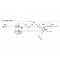 Трос ручника TY Harrier ACU/SXU/MCU15, 4WD -справа SAT 9 KPXAK 1422824793 ST4642048020