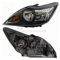 Фара FORD FOCUS II 08-11 слева черная с электрокорректором SAT 1422801273 ST4311181LMLDEM2 5NWM E