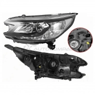 Фара HONDA CR-V 12-15 слева галоген, с электрокорректором, не диодная SAT JW F3B 1440520126 ST2171176LLEMD2