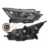 Фара NISSAN QASHQAI 17-22 справа галоген, LED SAT QQF EVTS 1440534260 ST21511AKRLDEM2