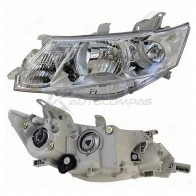 Фара Toyota ALLION 07-16 слева хром SAT ST20446L 1422826285 7415 7