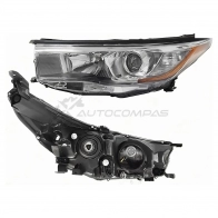 Фара Toyota HIGHLANDER 13-16 слева галоген с корректором SAT V 1EI90 ST1121143LMLDM7 1440542569