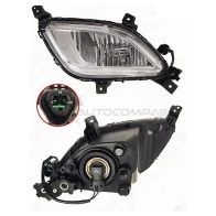 Фара противотуманная KIA CERATO/FORTE 16-19 слева SAT 1440524892 ST3232033L 1A6 7LN