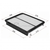 Воздушный фильтр HYUNDAI AZERA 11-/SONATA VI 09-/KIA OPTIMA 10