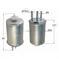 Топивный фильтр HYUNDAI TERRACAN 2,9 01-06/KIA K2500/K2700/K2900 2,9 06-09